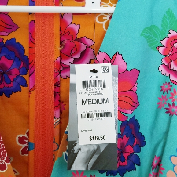 Misa Hylton Ruffled V-Neck Dress - Picture 5 of 5